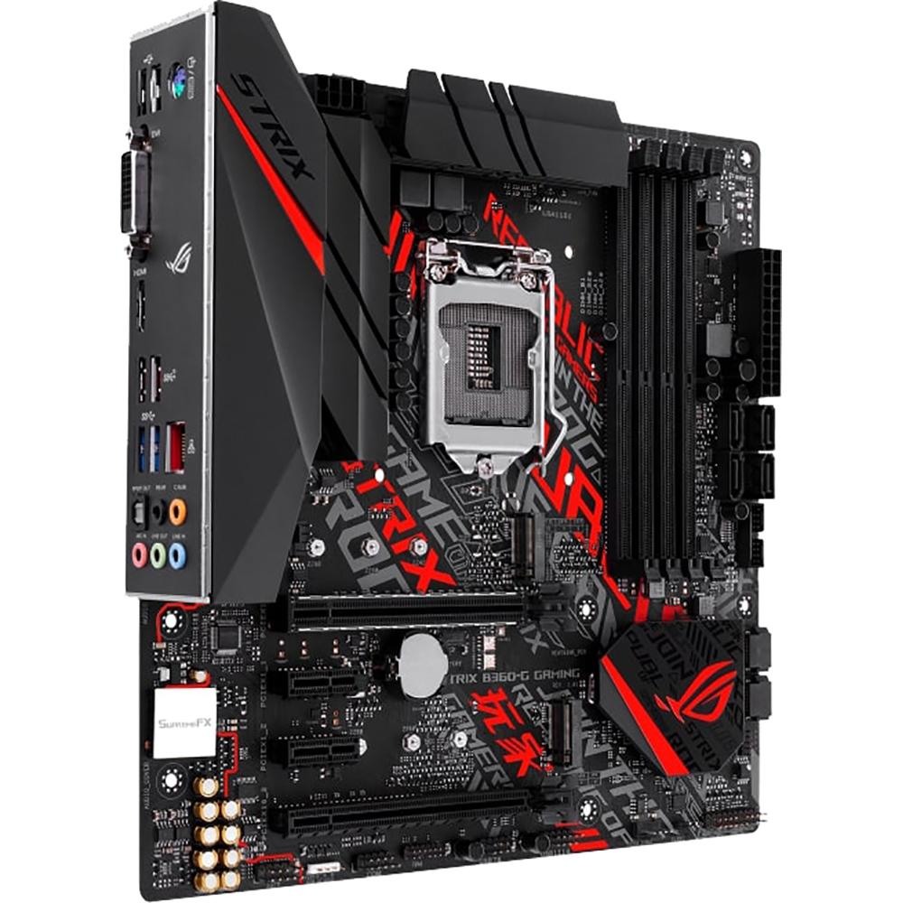 ASUS ROG STRIX B360-G Gaming Motherboard - LGA 1151 Socket, ATX Form Factor for High Performance PC Builds | Perfect for Gaming, Streaming & Content Creation