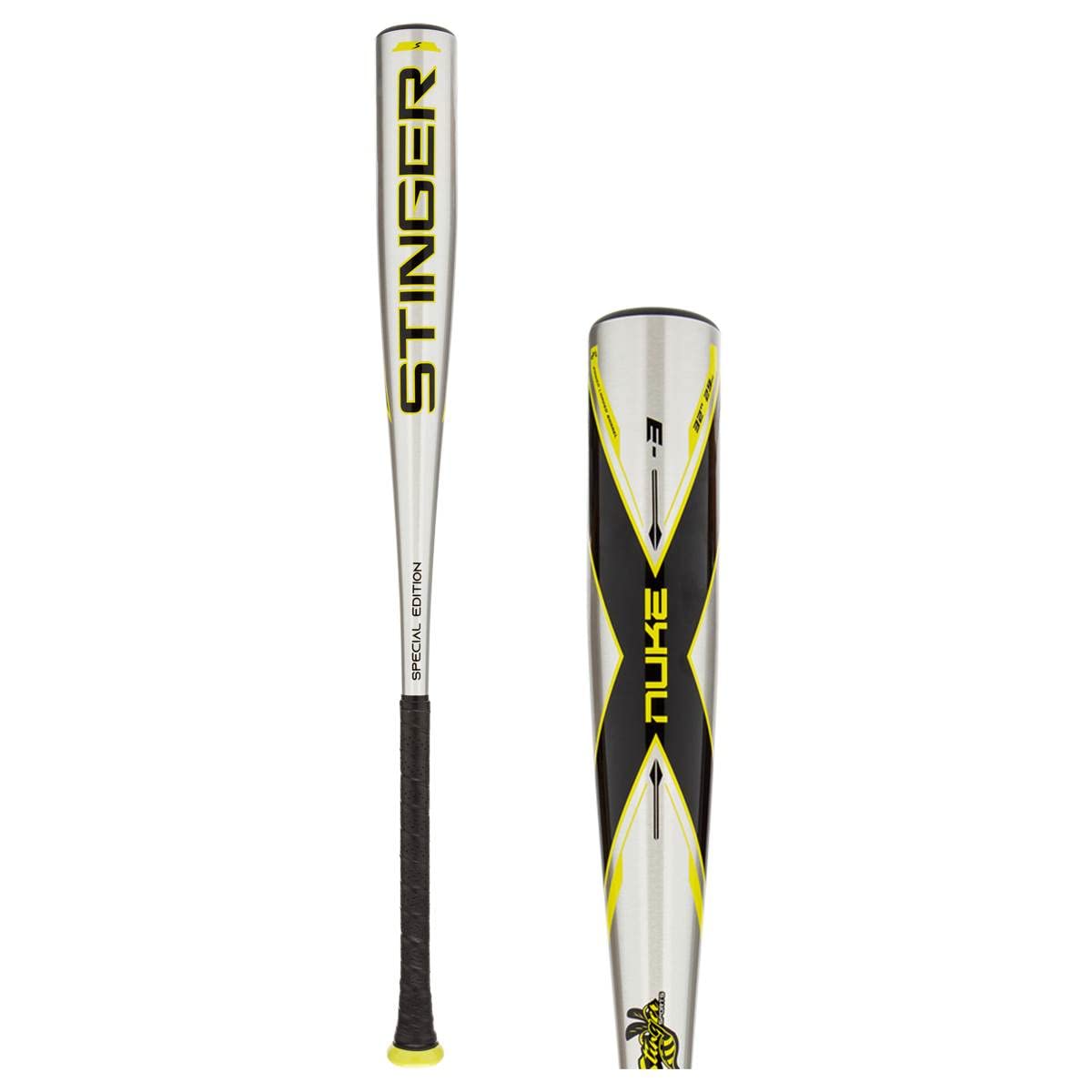 Stinger Nuke BBCOR Baseball Bat - High Performance Youth & Adult Baseball Bat for Power Hitting | Perfect for Games, Practice & Training