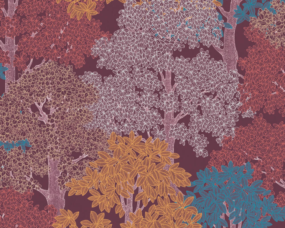 Floral Impression Whispering Leaves - Elegant Home Decor for Living Room, Bedroom & Office - Perfect for Wall Art, Gift Ideas & Interior Design