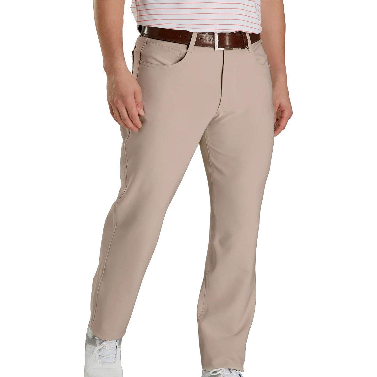 FootJoy Men's Slim Fit Golf Pants - Lightweight, Stretchable & Comfortable for Golfing & Casual Wear