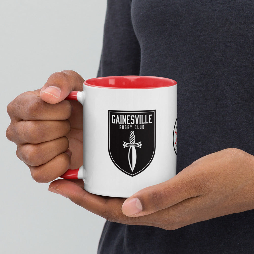 Gainesville Spartans RFC Coffee Mug - 12oz Ceramic Travel Mug with Handle, Perfect for Rugby Fans, Office, Home & Gifts