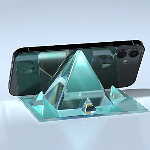 Yalulu Pyramid Phone Holder Silicone Resin Mold - DIY Epoxy Casting Molds for Cell Phone Stand, Craft Phone Bracket - Perfect for Home, Office & Table Decor | Great for DIY Projects, Gift Making & Desk Organization