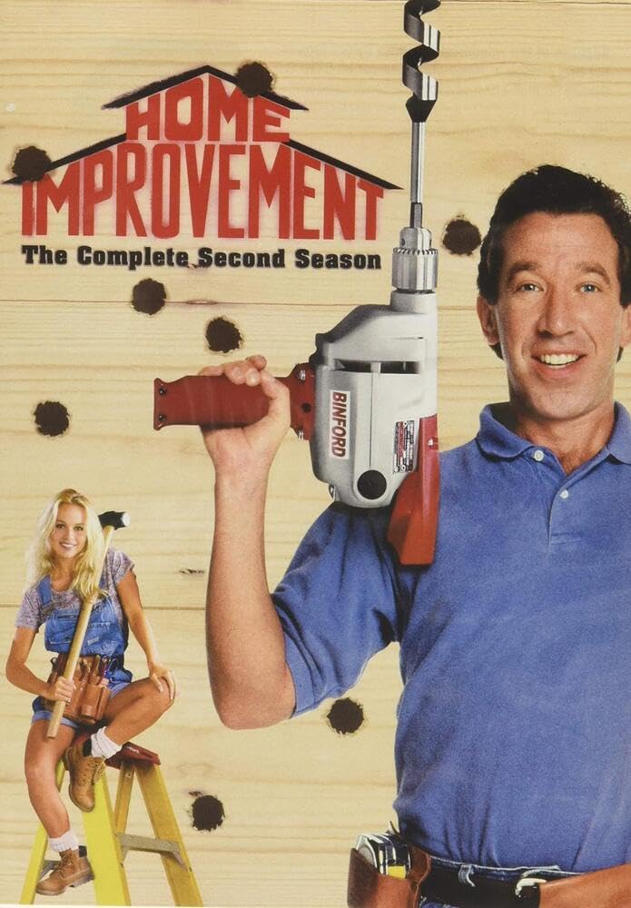 Home Improvement Season 2 DVD - Complete Episodes | Tim Allen Comedy Series | Perfect for Family Movie Nights & Home Entertainment