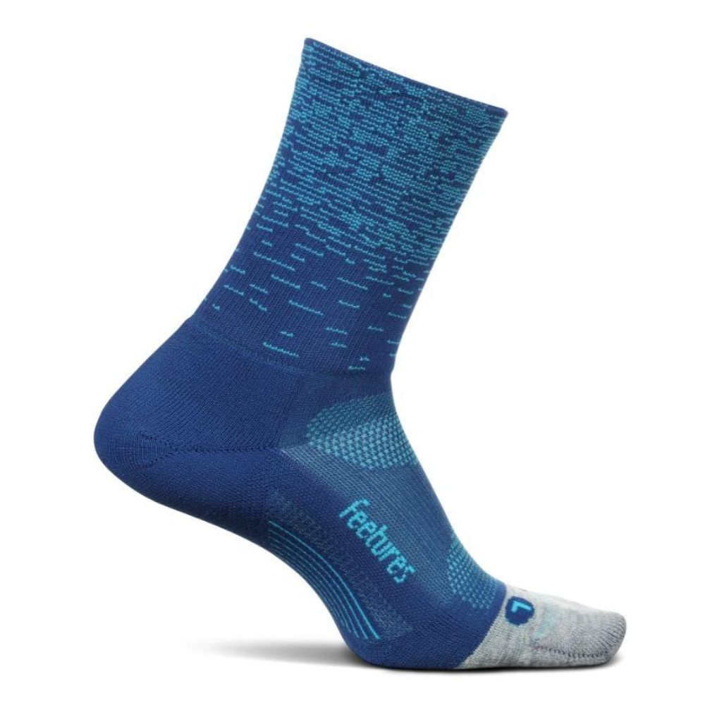 Feetures Elite Light Cushion Mini Crew Socks for Running, Hiking & Everyday Comfort - Breathable Athletic Socks for Men & Women