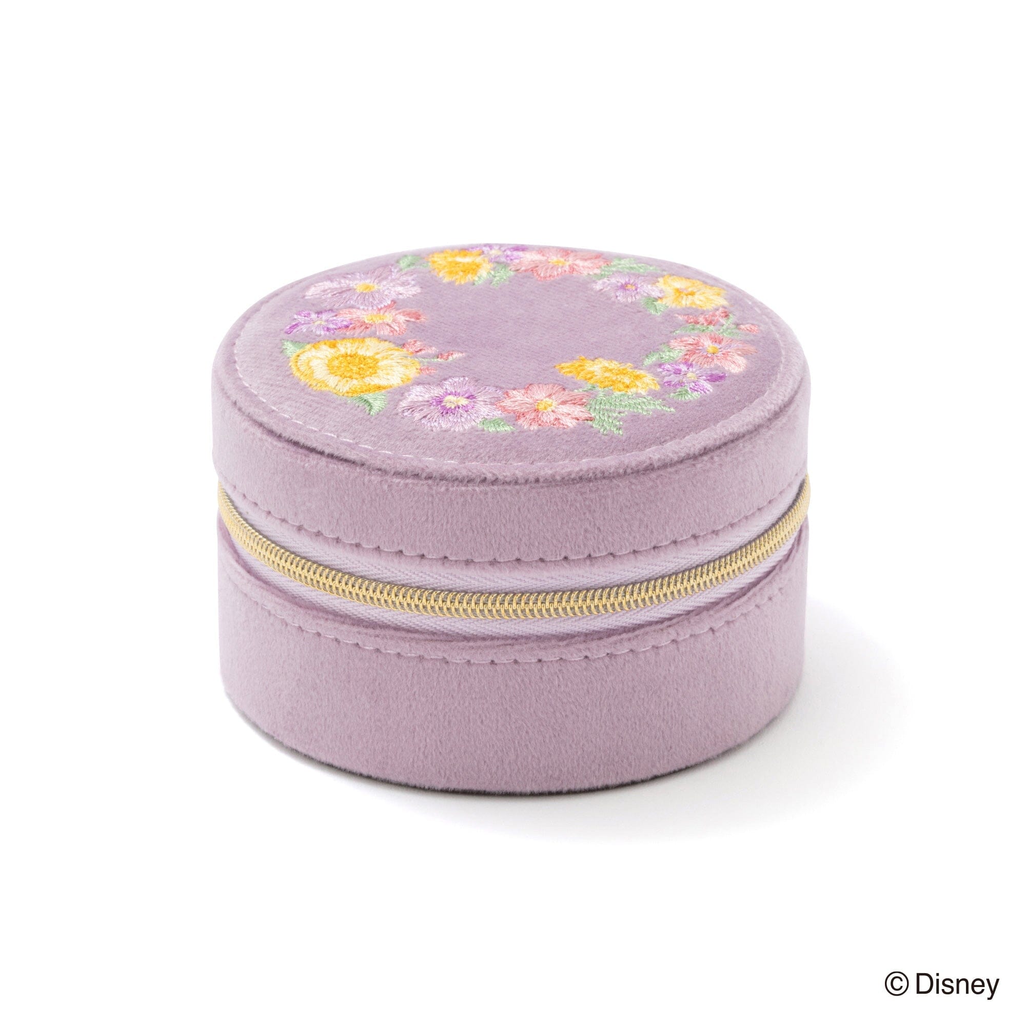 Disney Tangled Travel Jewelry Box - Small Magic of Chemistry Themed Trinket Case for Necklaces & Rings | Perfect for Girls' Travel, Birthday Gifts & Disney Collectors