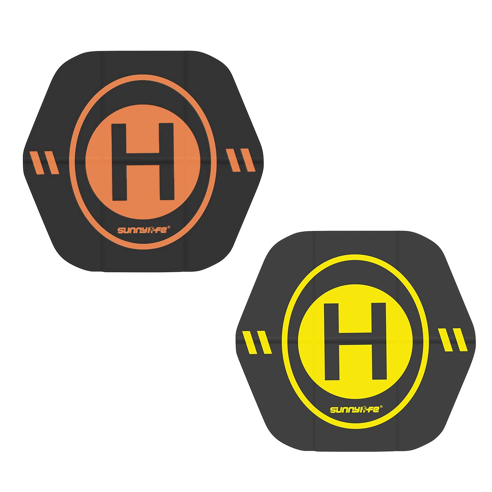 LOYE Waterproof Drone Landing Pad - Double-Sided Color Non-Slip Surface for DJI Mini 2/3, Mavic, 4K Camera Drones - Perfect for Outdoor, Beach, Wet Grass & Rough Terrain Drone Operations (Multicolor, Universal Size)