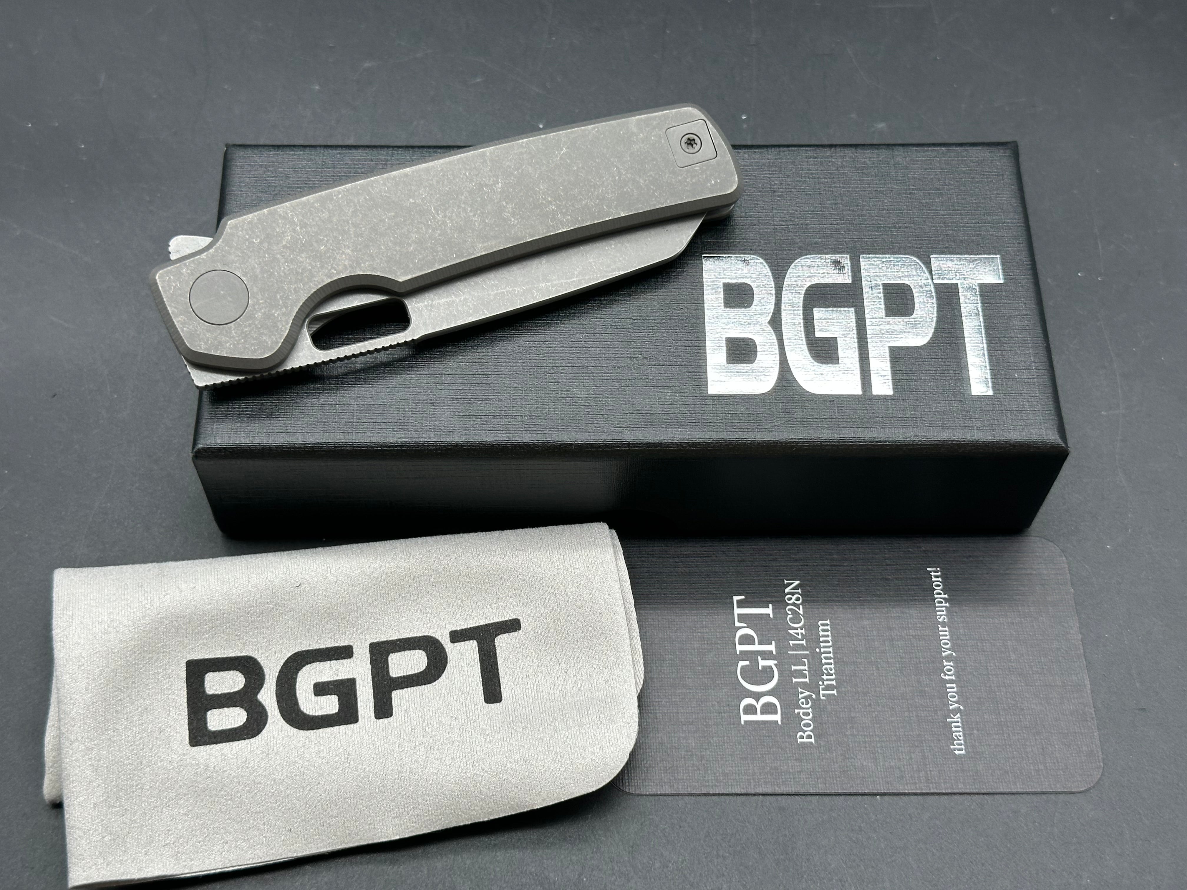 Bridgeport Bodey LL Folding Knife - 3.3