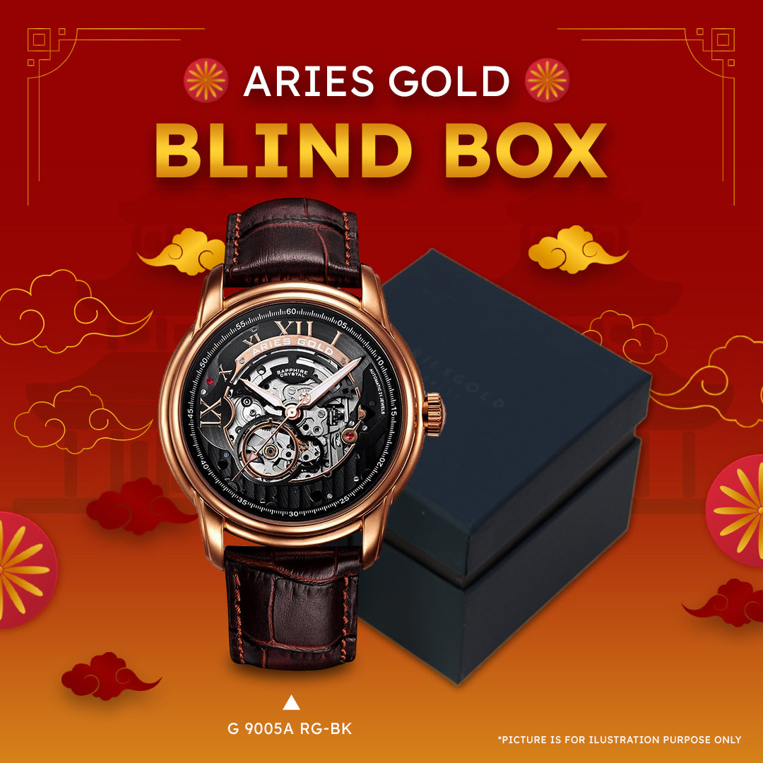 Aries Gold Lunar New Year 2024 Exclusive Mystery Gift Box - Zodiac Collectibles, Surprise Gifts for Chinese New Year Celebrations & Party Favors
