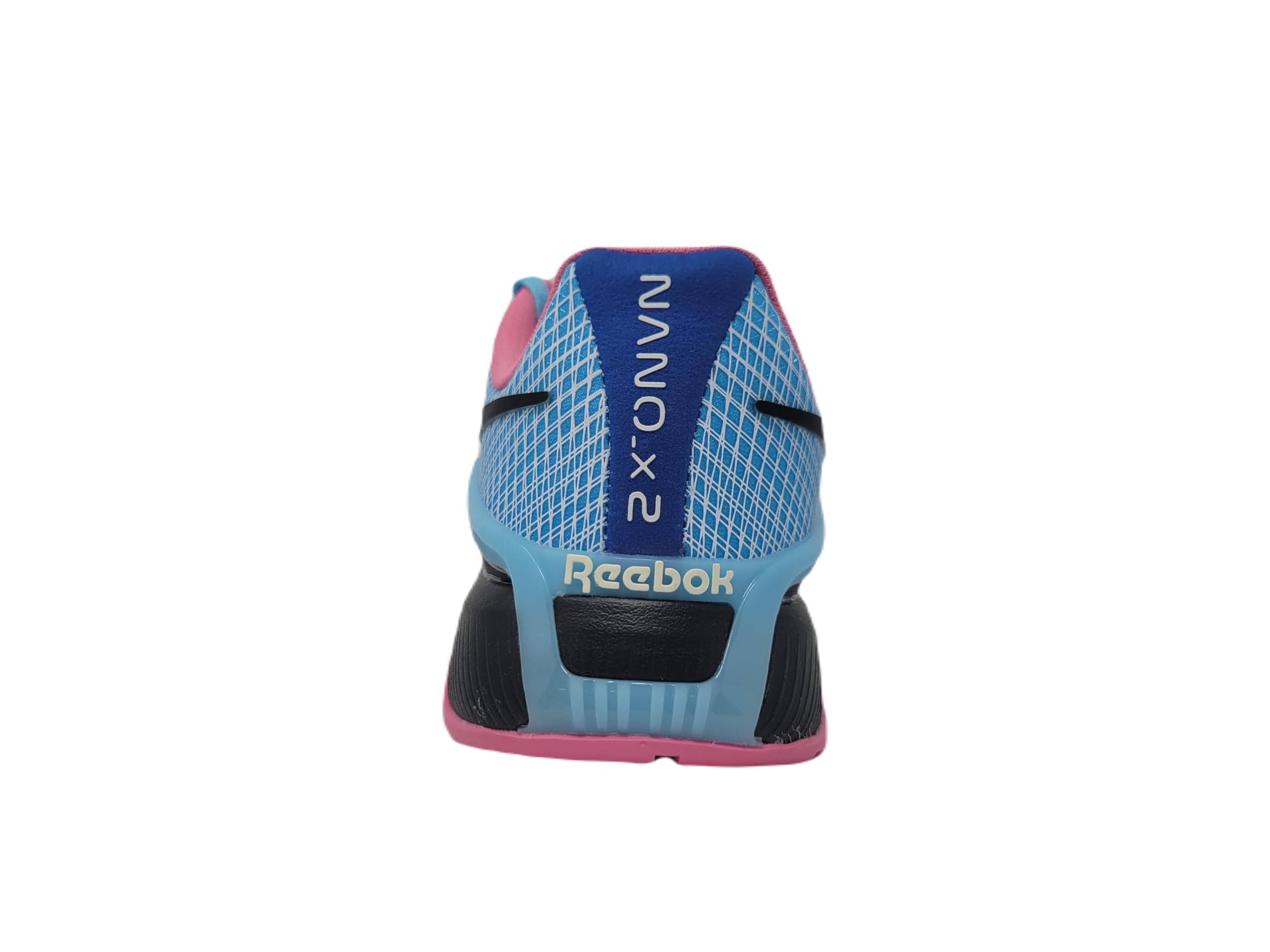 Reebok Women's Nano X2 Cross Training Shoes - Digital Blue/Chalk/True Pink, Size 9.5 US | Gym Workout & Fitness Shoes for Women | CrossFit, Weightlifting & HIIT Training