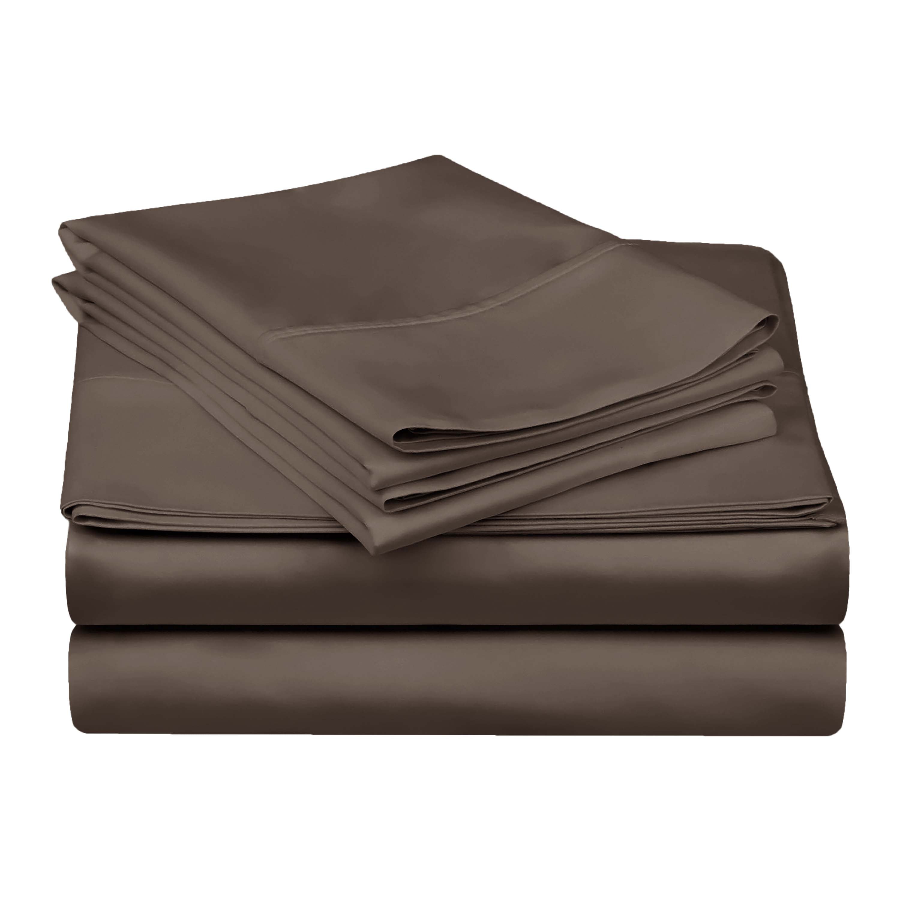 Premium 100% Egyptian Cotton 300 Thread Count Bed Sheet Set - Queen Size, Soft & Breathable for All-Season Comfort - Perfect for Luxury Bedrooms, Hotels, and Guest Rooms