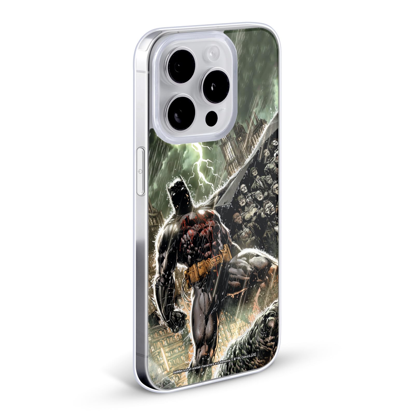 Head Case Designs Batman Eternal Soft Gel Case for iPhone 11 - Officially Licensed DC Comics Iconic Costume Design, Protective Phone Cover for Fans & Daily Use
