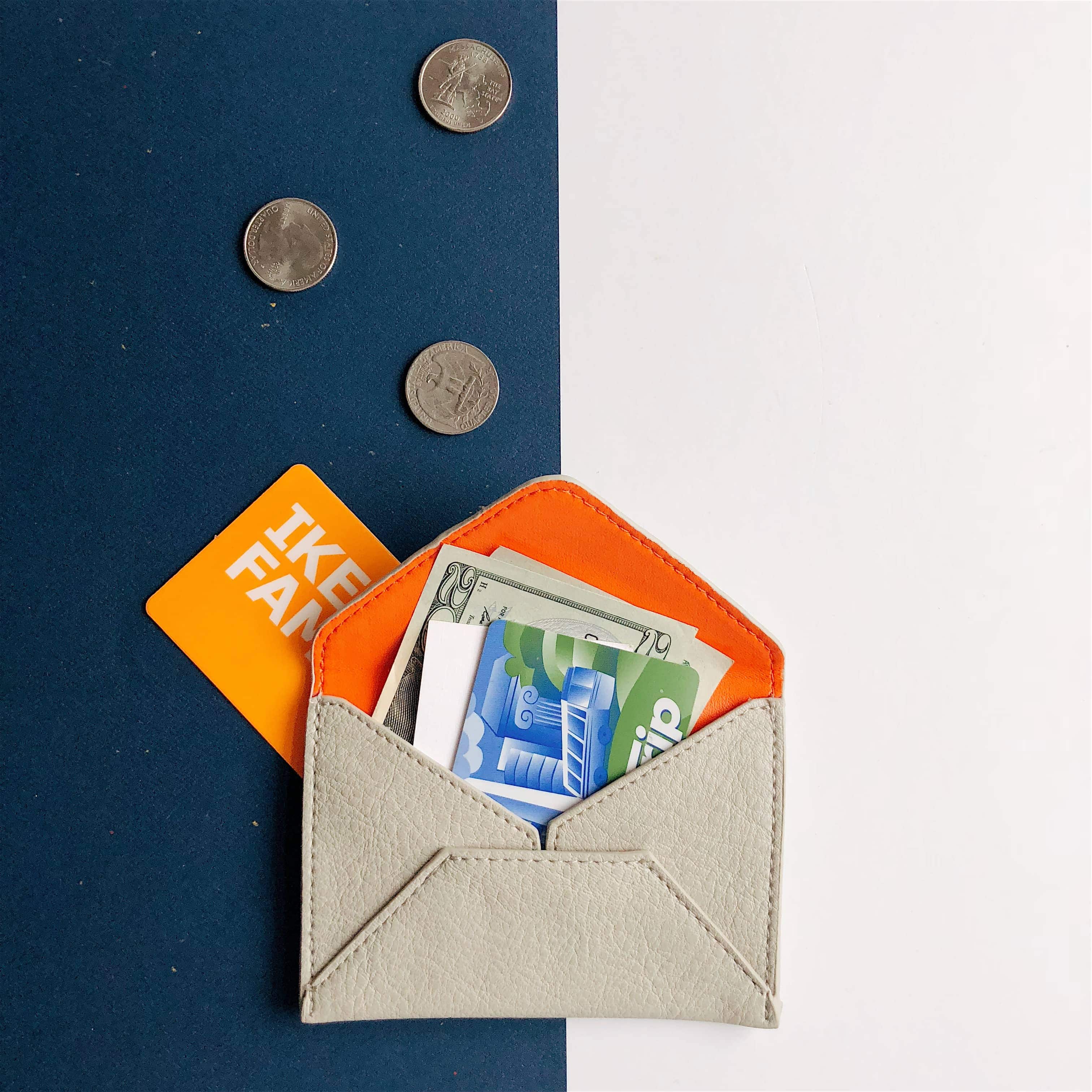 Smith Vegan Leather Card Holder - Slim RFID Blocking Wallet for Credit Cards, Business Cards & MetroCard | Eco-Friendly & Stylish Gift for Men & Women | Perfect for Travel, Work & Everyday Use