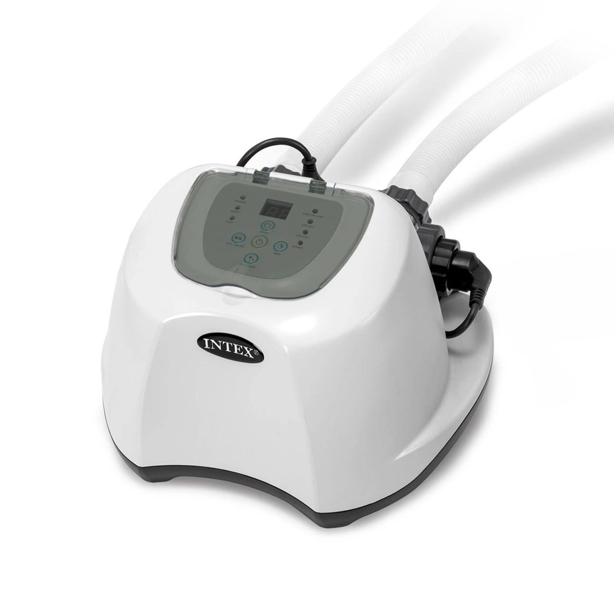 Intex ZX100 Automatic Pressure Side Pool Cleaner with Hose & Converter - Compatible with Krystal Clear Saltwater System for 7000 Gallon Above Ground Swimming Pools - Ideal for Backyard Pool Maintenance & Water Cleaning