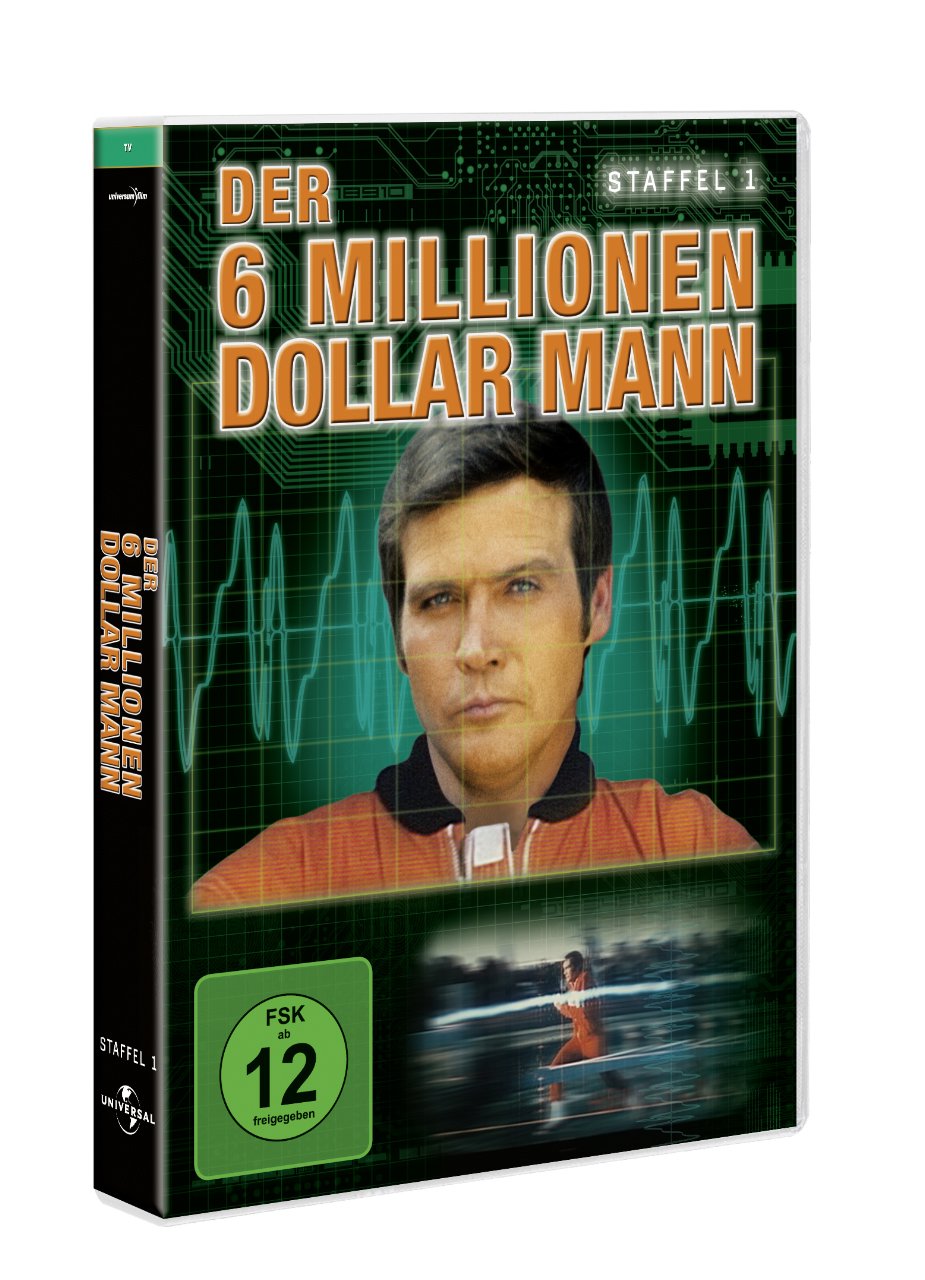 The Six Million Dollar Man - Classic 70s Sci-Fi Action TV Series - Perfect for Nostalgic Viewing & Retro TV Show Collectors
