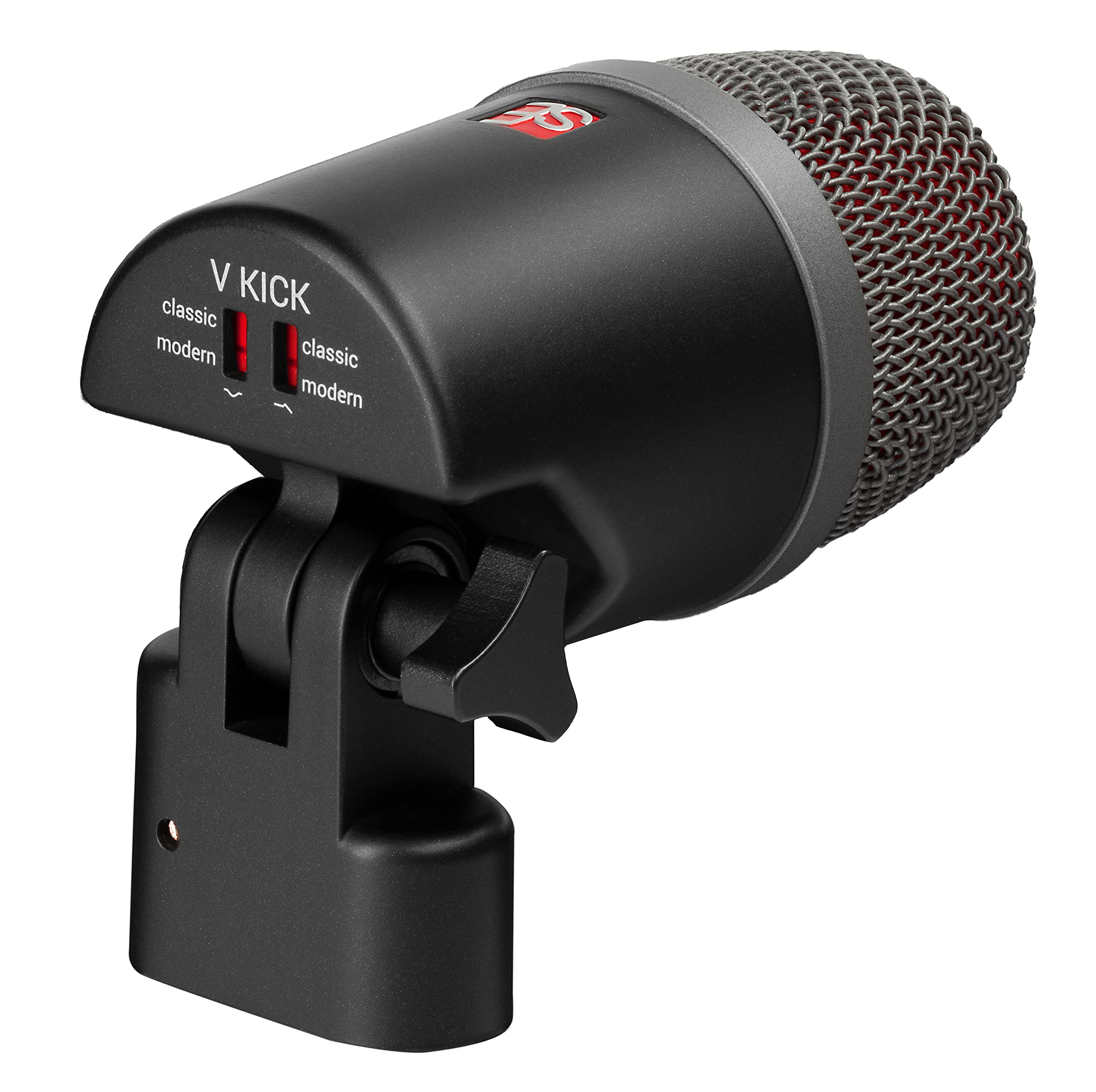 SE ELECTRONICS V Kick Drum Microphone - Supercardioid Dynamic Mic with Classic & Modern Voicings for Live Performances & Studio Recording