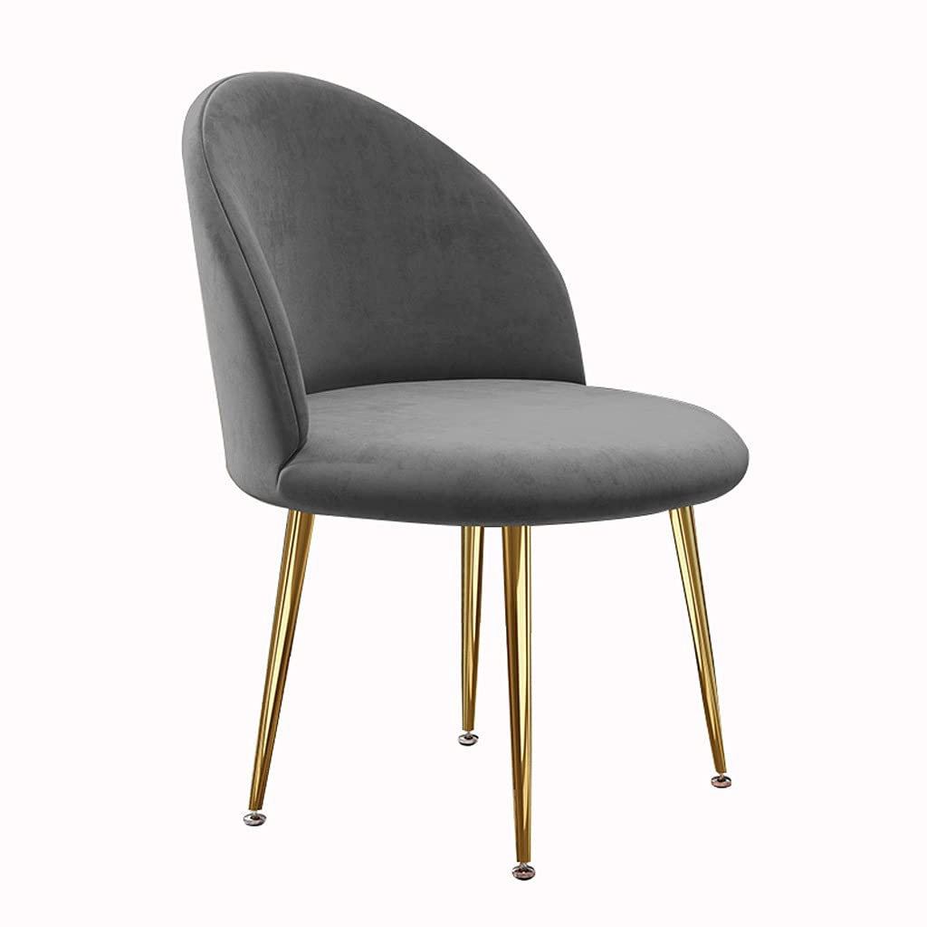 Modern Velvet Upholstered Dining Chairs with Metal Legs - Kitchen, Dining Room, Living Room Accent & Lounge Side Chairs for Home Decor & Entertaining