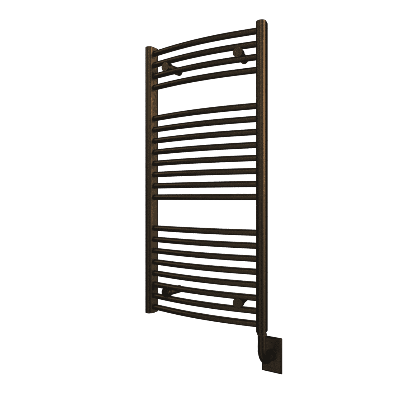 Tuzio Blenheim Hardwired or Plug-in Bathroom Towel Warmer Heater - 17.5