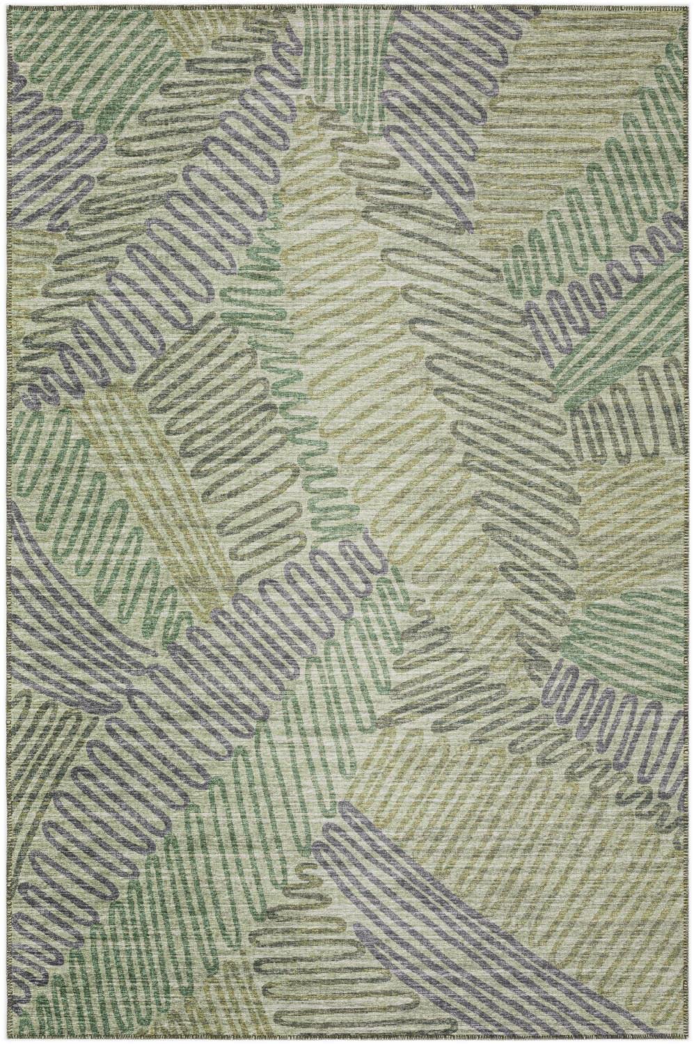 Addison Rugs Yuma AYU41 Green 5' x 7'6