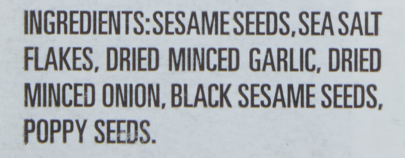 Trader Joe's Everything but the Bagel Sesame Seasoning Blend 2.3 oz - Gourmet Sesame & Garlic Seasoning for Bagels, Avocado Toast, Salads & More - Perfect for Breakfast & Cooking
