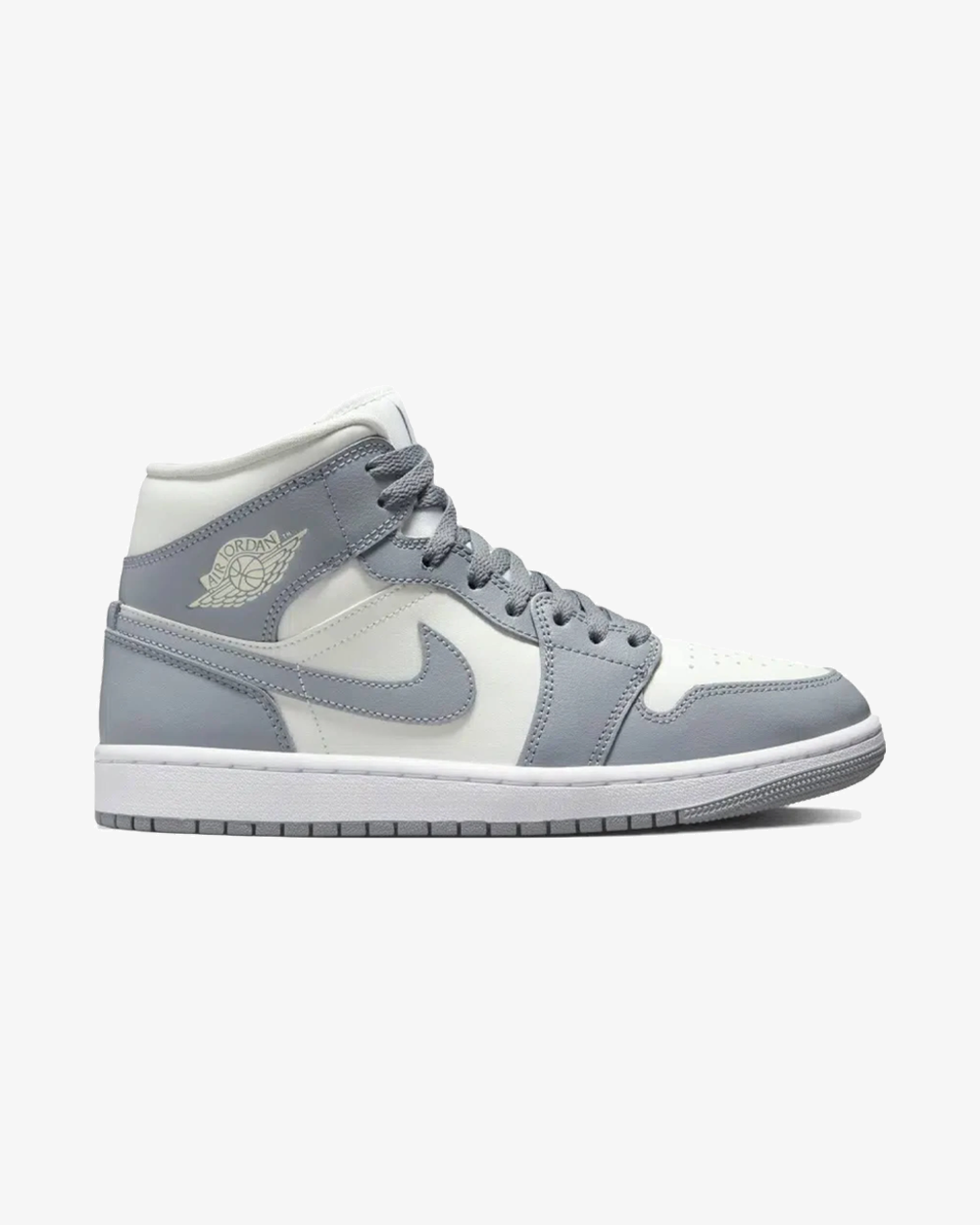 Nike Air Jordan 1 Mid Women's Shoes - Sail/Stealth Colorway - Comfortable Basketball Sneakers for Casual Wear & Street Fashion