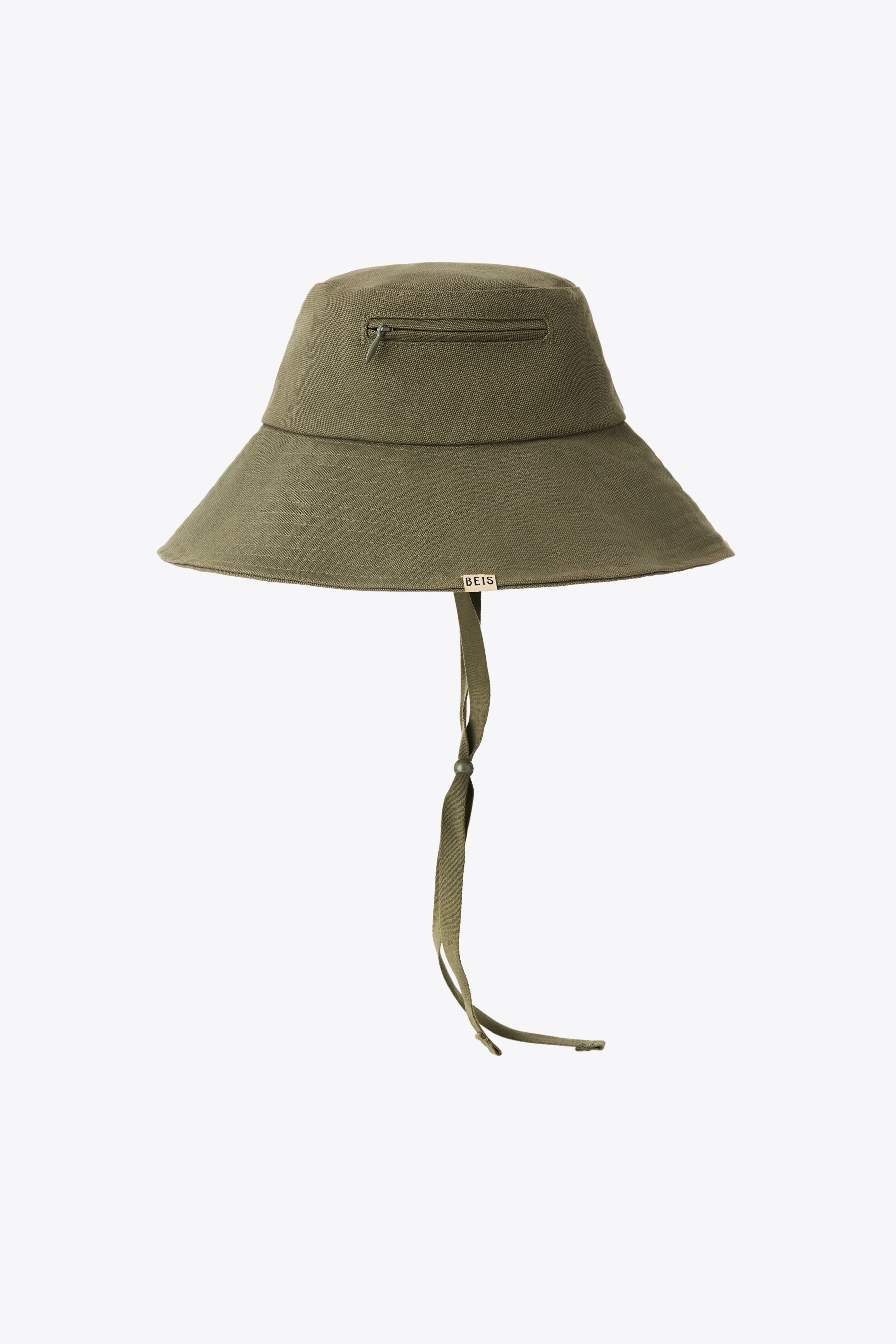 Stylish Olive Wide Brim Sun Hat for Women - UPF 50+ UV Protection Summer Beach Hat for Outdoor, Travel & Gardening