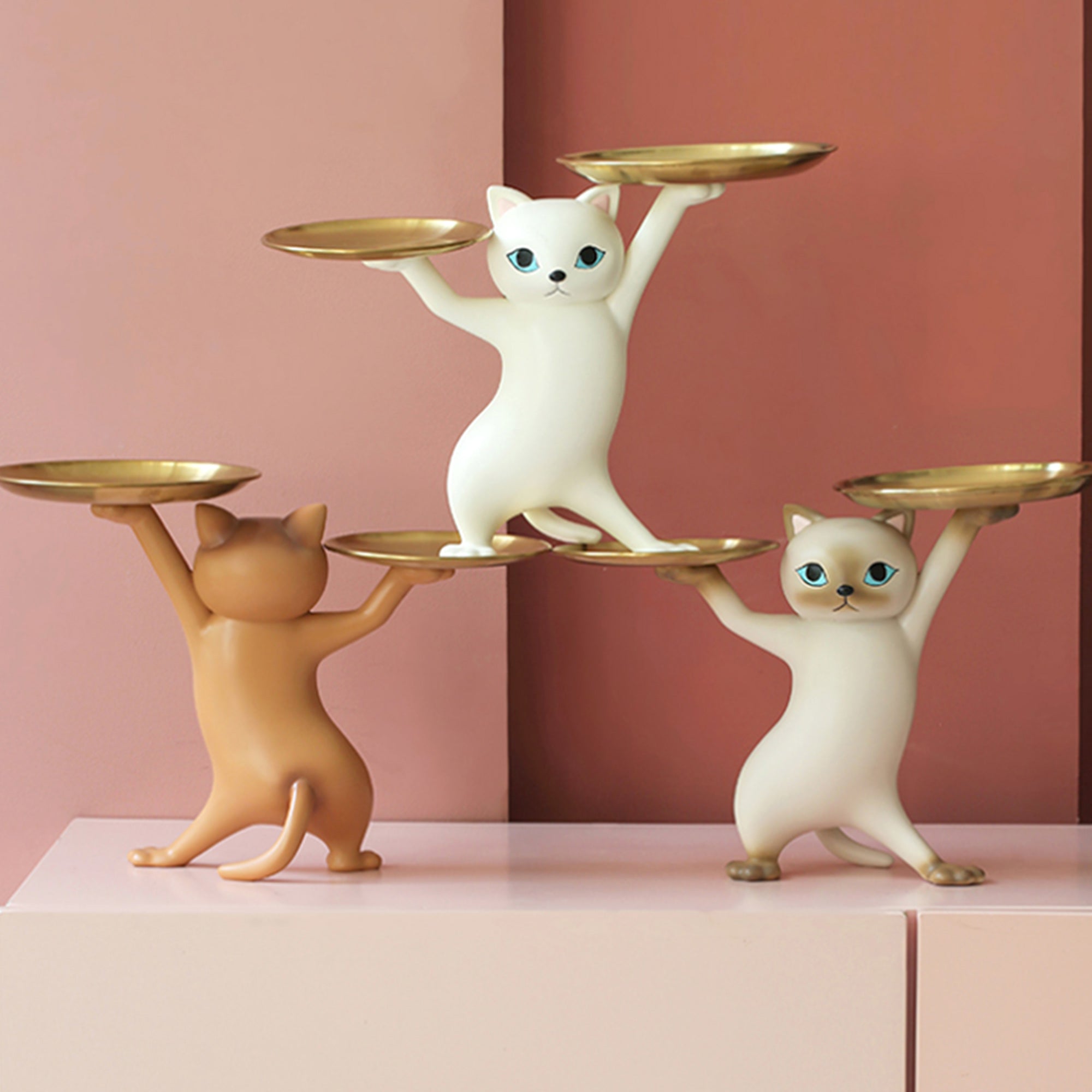 Enchanting Cat Storage Ornament - 17