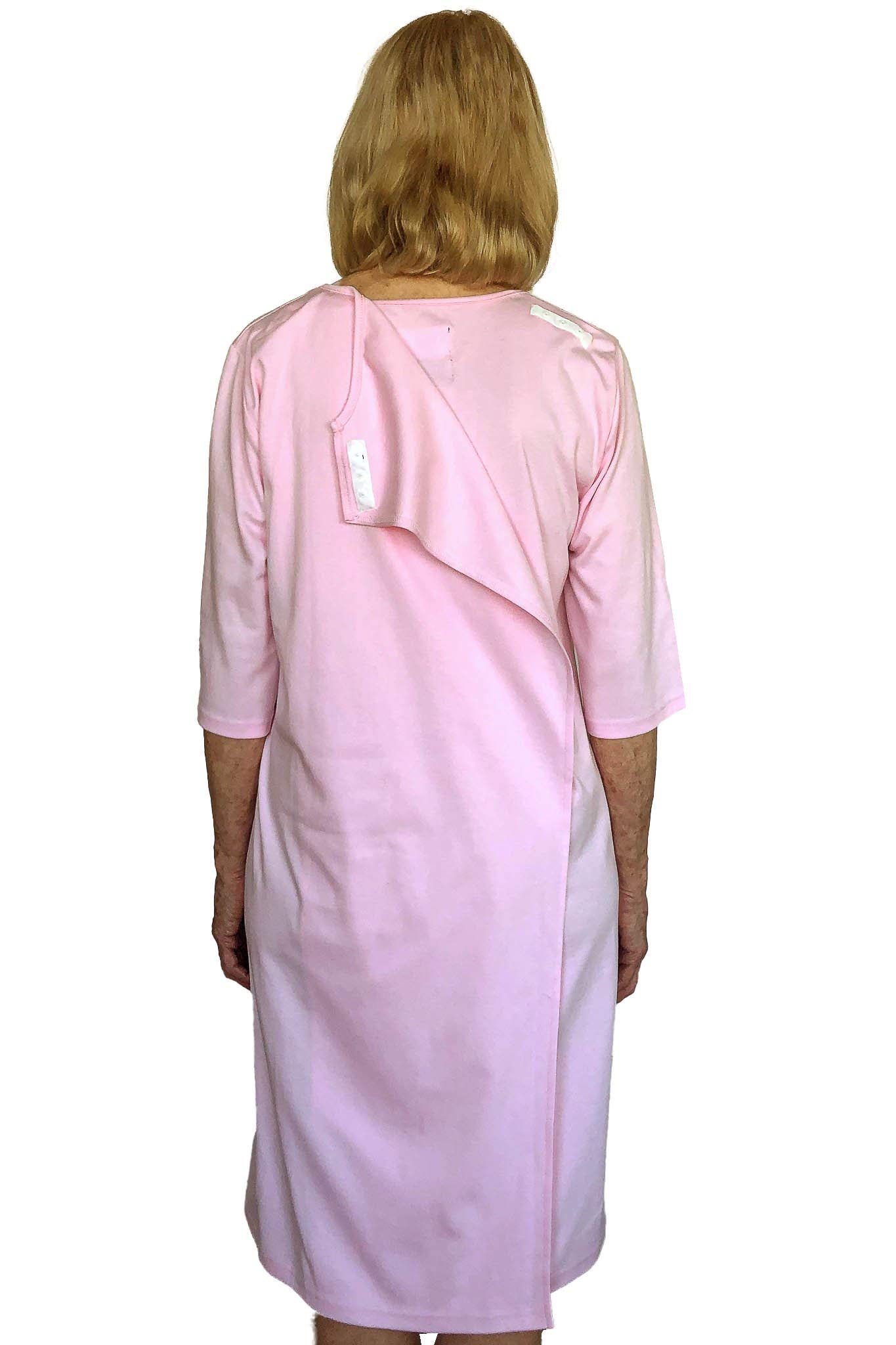 Ovidis Adaptive Nightgown for Elderly & Disabled Women - Comfortable Sleepwear for Seniors with Limited Mobility - Perfect for Nighttime Care & Assisted Living
