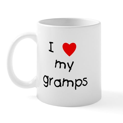 White - I Love My Gramps Mug