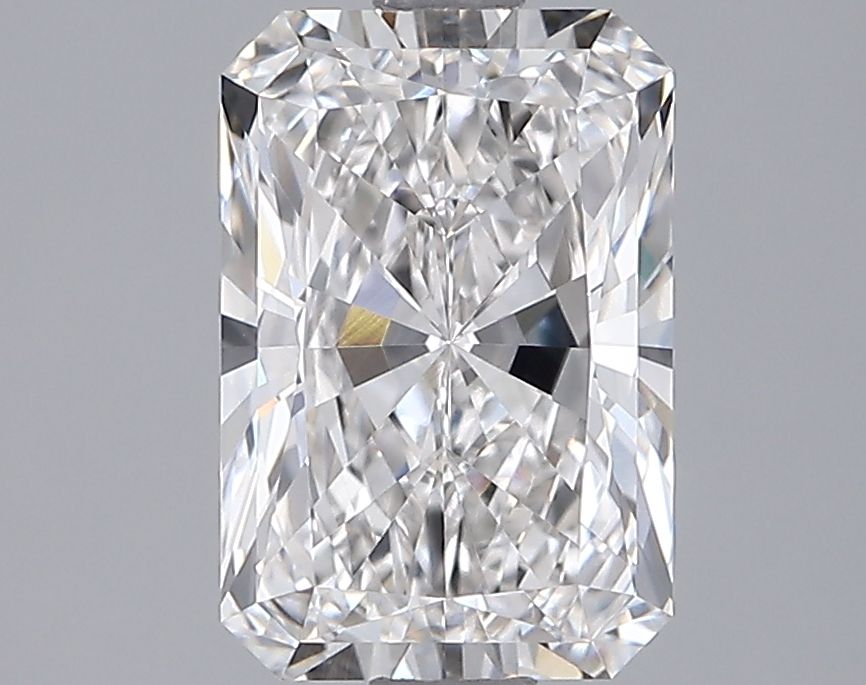 2.51 Carat F VVS2 Radiant Cut Lab-Grown Diamond for Engagement Rings & Fine Jewelry