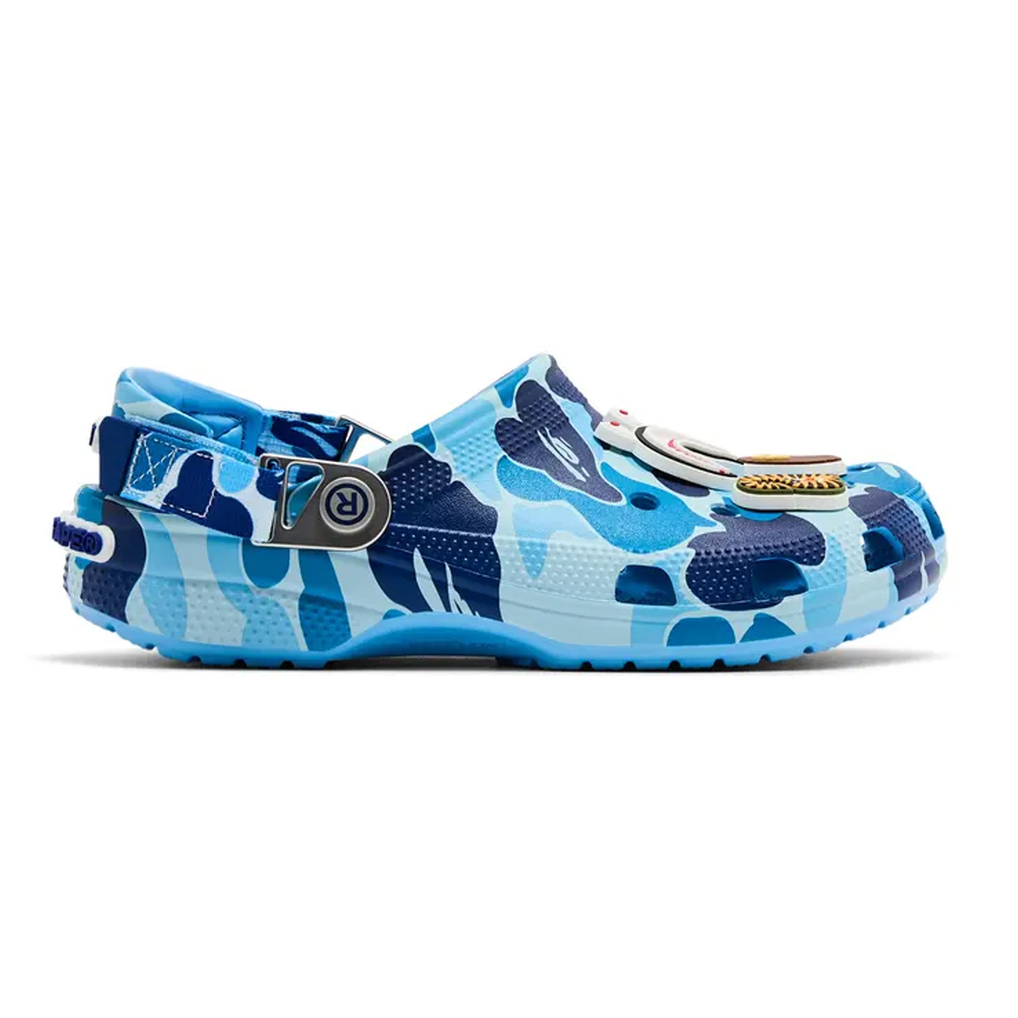 Crocs Classic Clog A Bathing Ape 'ABC Camo Blue' - Comfortable Unisex Slip-On Shoes for Men & Women (2025) | Perfect for Beach, Pool, Garden & Casual Wear