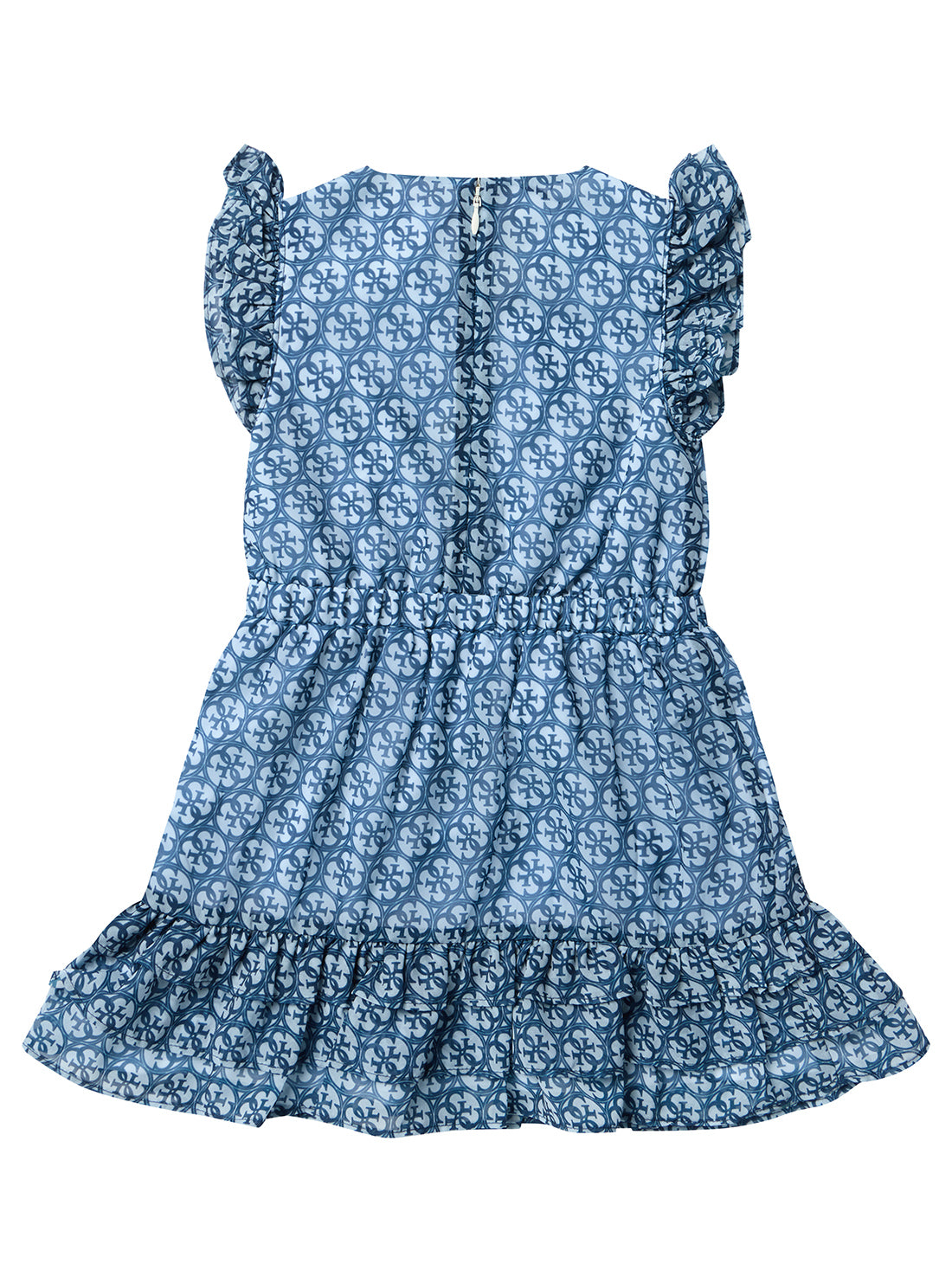 Blue Short Sleeve Casual Dress for Women - Summer Cotton Flowy Midi Dress with Pockets (Size 2-7) | Perfect for Beach Vacation, Brunch Dates & Outdoor Parties