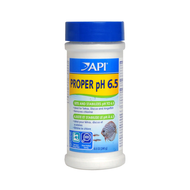 API Proper pH 6.5 Freshwater Aquarium Water Conditioner 240g - Balances & Stabilizes pH Levels for Healthy Fish & Plants in Tanks, Ponds & Aquariums