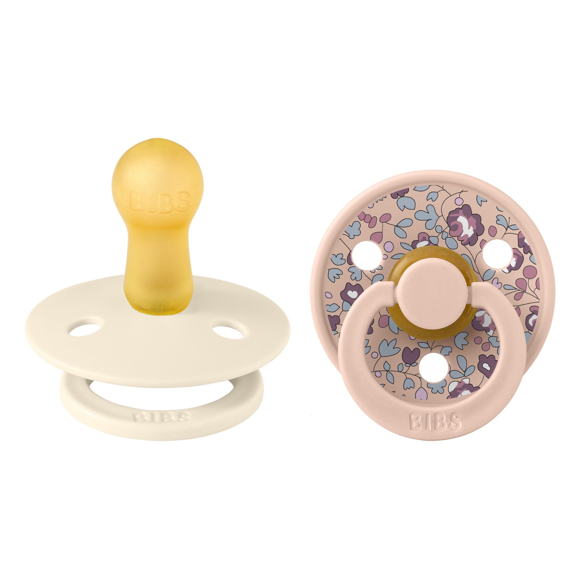 LIBERTY 2-Pack Baby Pacifiers - Soft BPA-Free Soothers for Newborns & Infants (Eloise Blush Mix) - Perfect for Daycare, Travel & Comfort