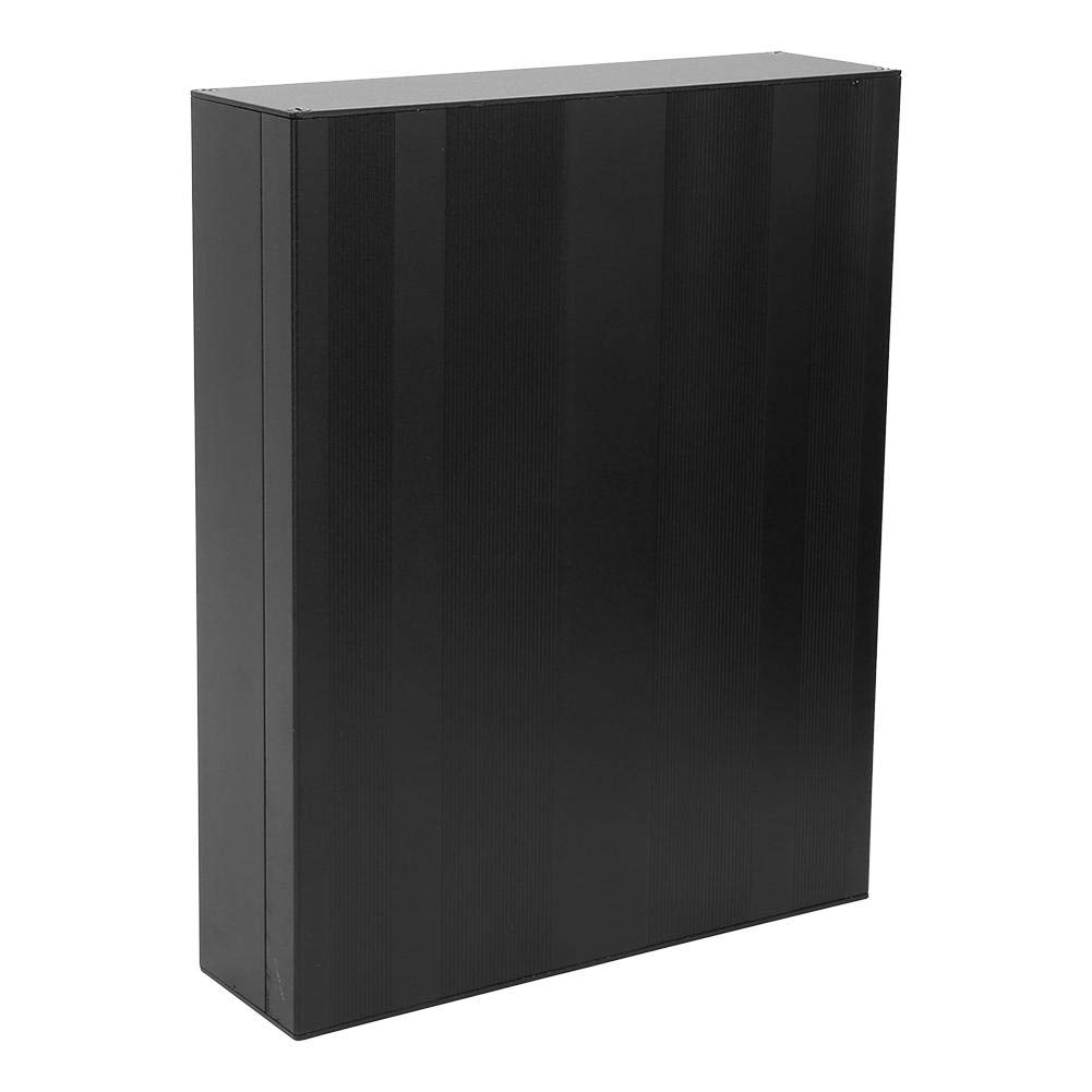 Aluminum Project Box 2 x 7 x 8.7 Inch - Matte Black DIY Electronic Enclosure Case with Screws - Waterproof Junction Box for Anti-Thunder Protection - Perfect for Electronics Projects, DIY Enclosures & Circuit Protection