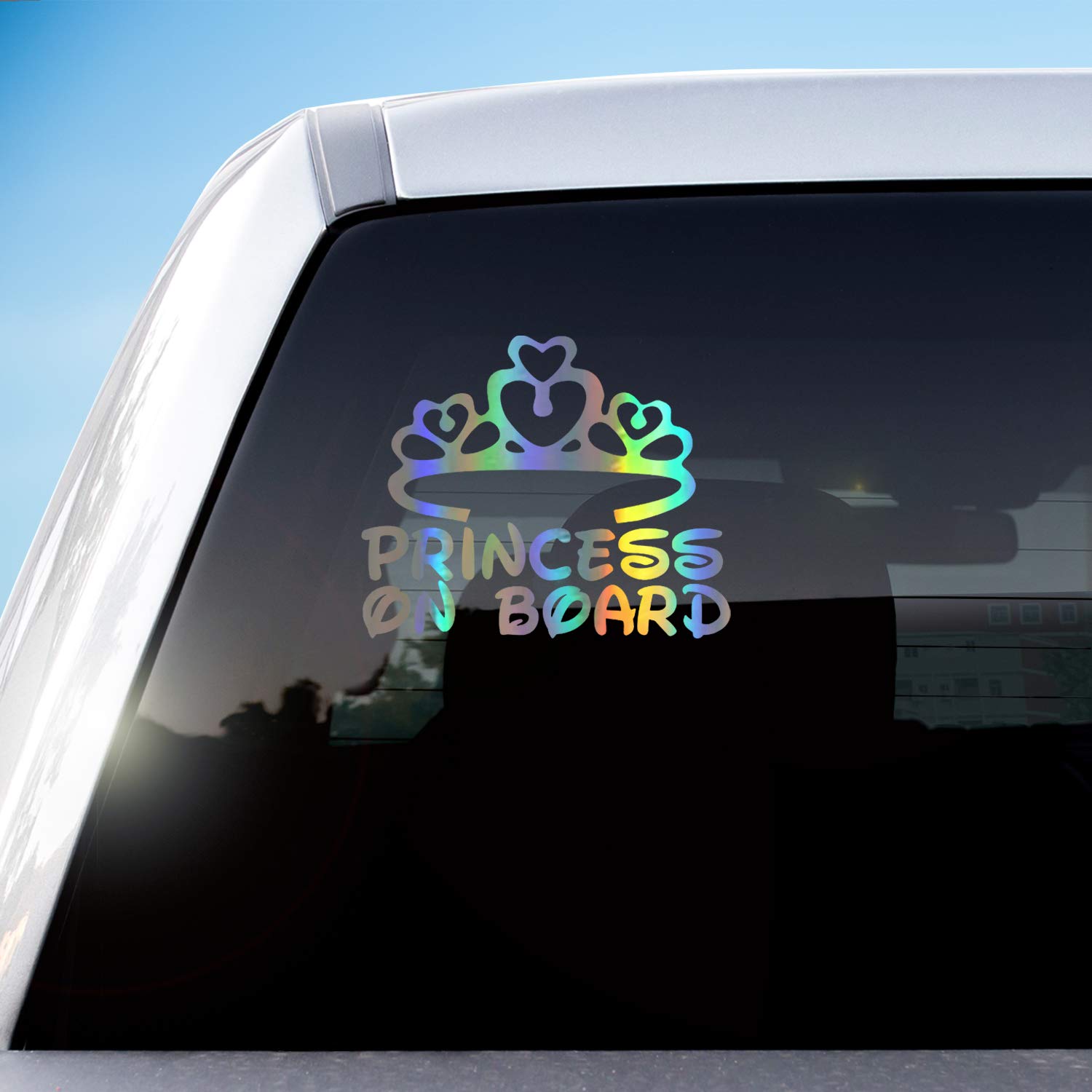 HungMieh Princess On Board Car Decals - 5.7
