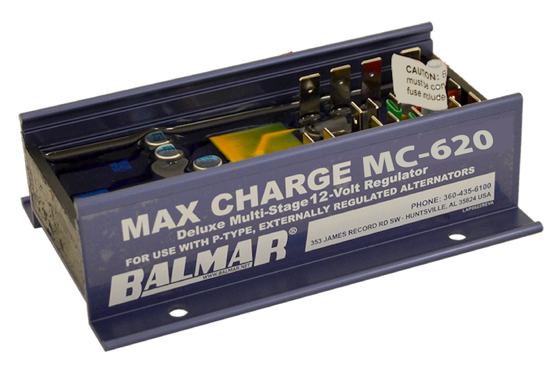 Balmar 48V Alternator Voltage Regulator MC 620 - High Performance Marine & RV Power Regulator for Reliable Charging on Boats, RVs, and Off-Grid Systems
