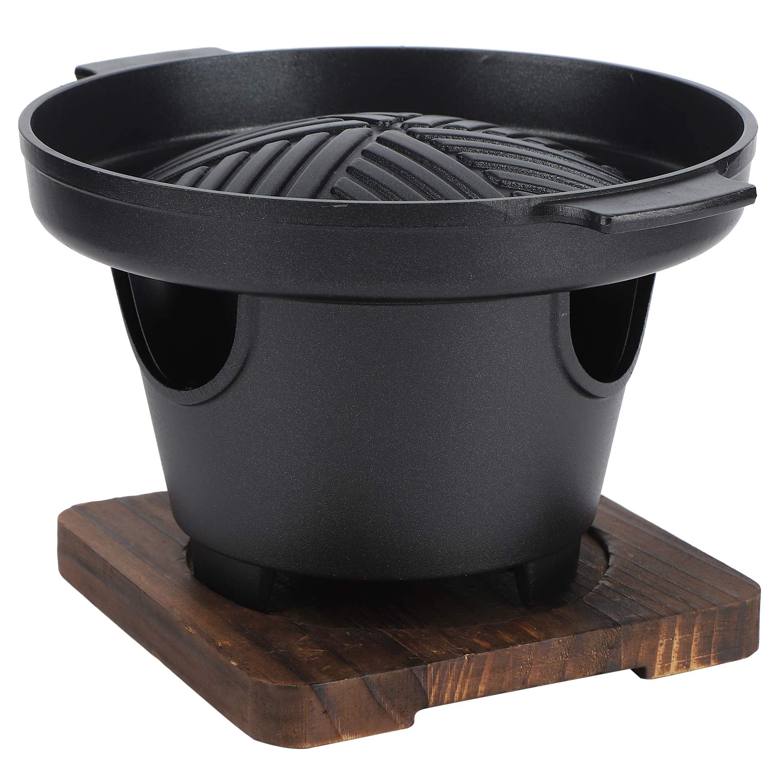BrysonKally Smokeless Mini BBQ Grill Stove - Portable Outdoor Grill Oven for Backyard, Camping & Picnics - Perfect for Home Use & Grilling Accessories