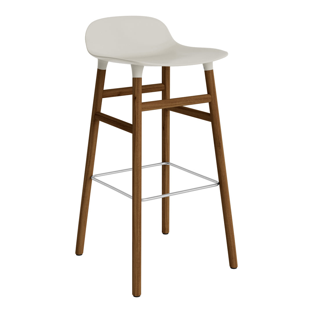 Modern Wooden Bar Stools with Sturdy Wood Legs - Perfect for Kitchen Islands, Home Bars & Dining Counter Seating