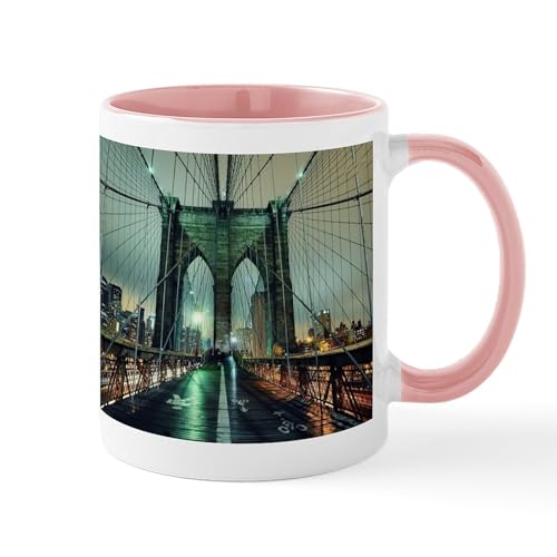 White/Pink Inside - BROOKLYN BRIDGE Mug