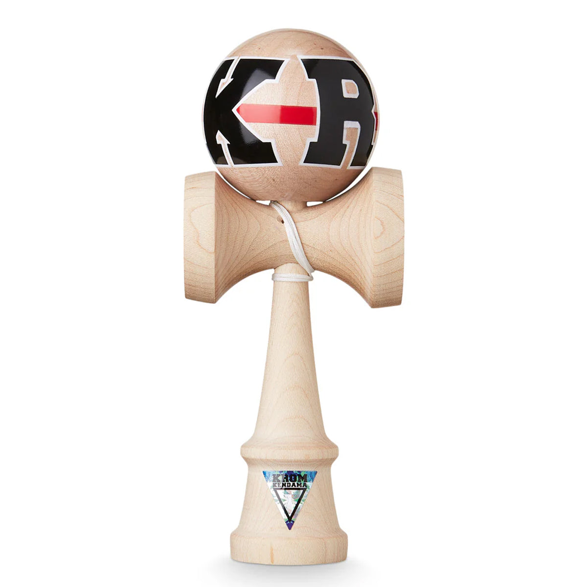 Krom Kollege Kendama - Traditional Japanese Skill Toy for Hand-Eye Coordination & Tricks - Perfect for Kids, Beginners & Advanced Players - Great for Stress Relief, Focus Training & Fun Indoor/Outdoor Play