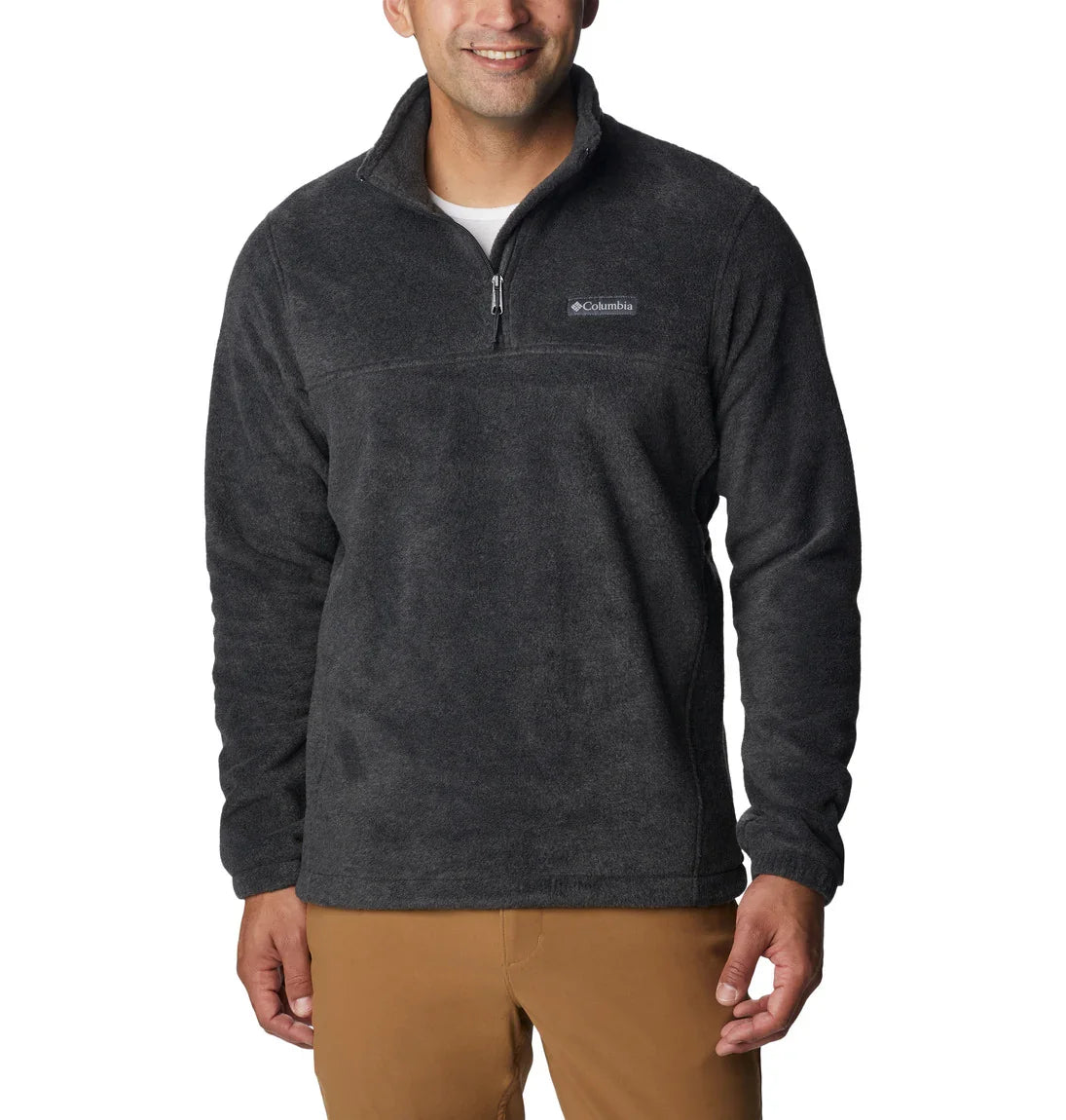 Columbia Steens Mountain™ Half Zip Fleece Pullover for Men - Lightweight & Warm Outdoor Fleece Jacket for Hiking, Camping & Casual Wear