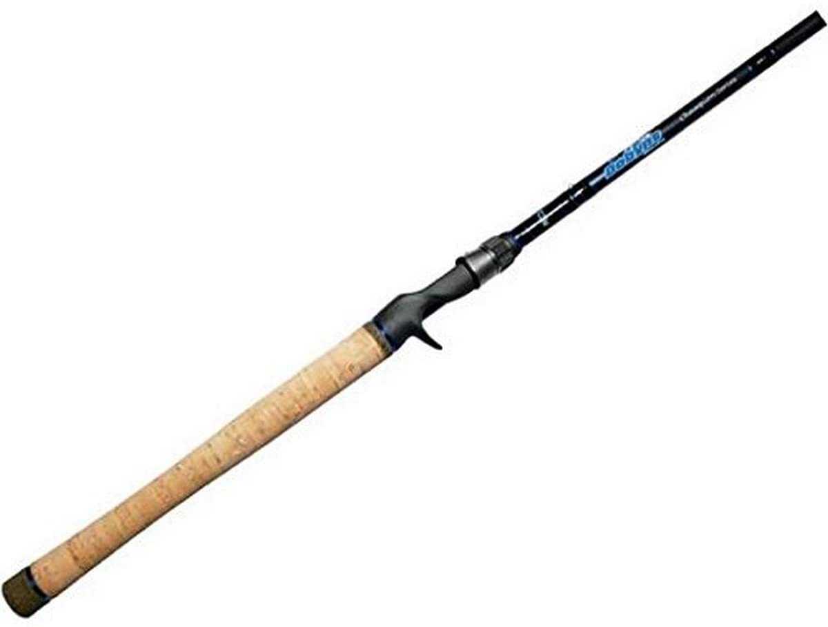 Champion XP Crankbait Fishing Lure - 8 Inch, Single Piece, 10-20 LB Line Weight, 3/8-1 1/2 OZ Lure Weight, Medium/Heavy Mod Fast Action Rod with Cork Full Handle - Perfect for Bass, Walleye and Pike Fishing in Lakes & Rivers