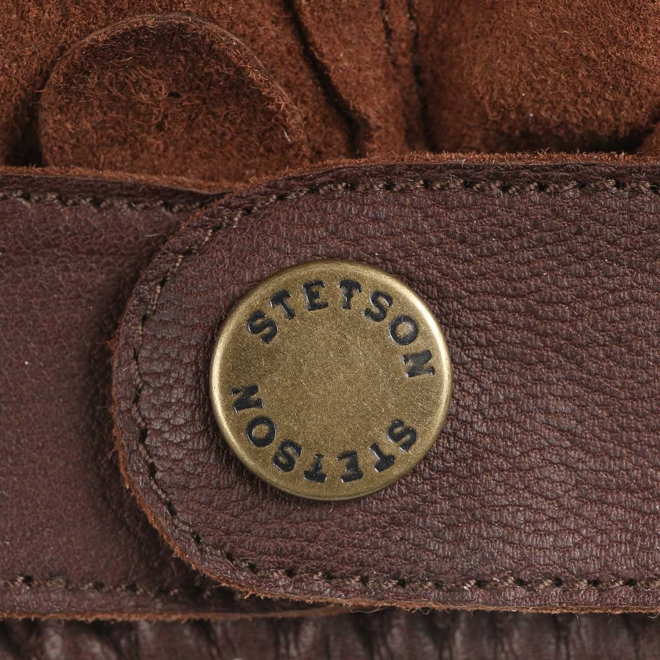 Stetson Men's Summer Oily Goat Nappa Leather Gloves - Durable & Breathable for Outdoor Activities, Driving & Casual Wear