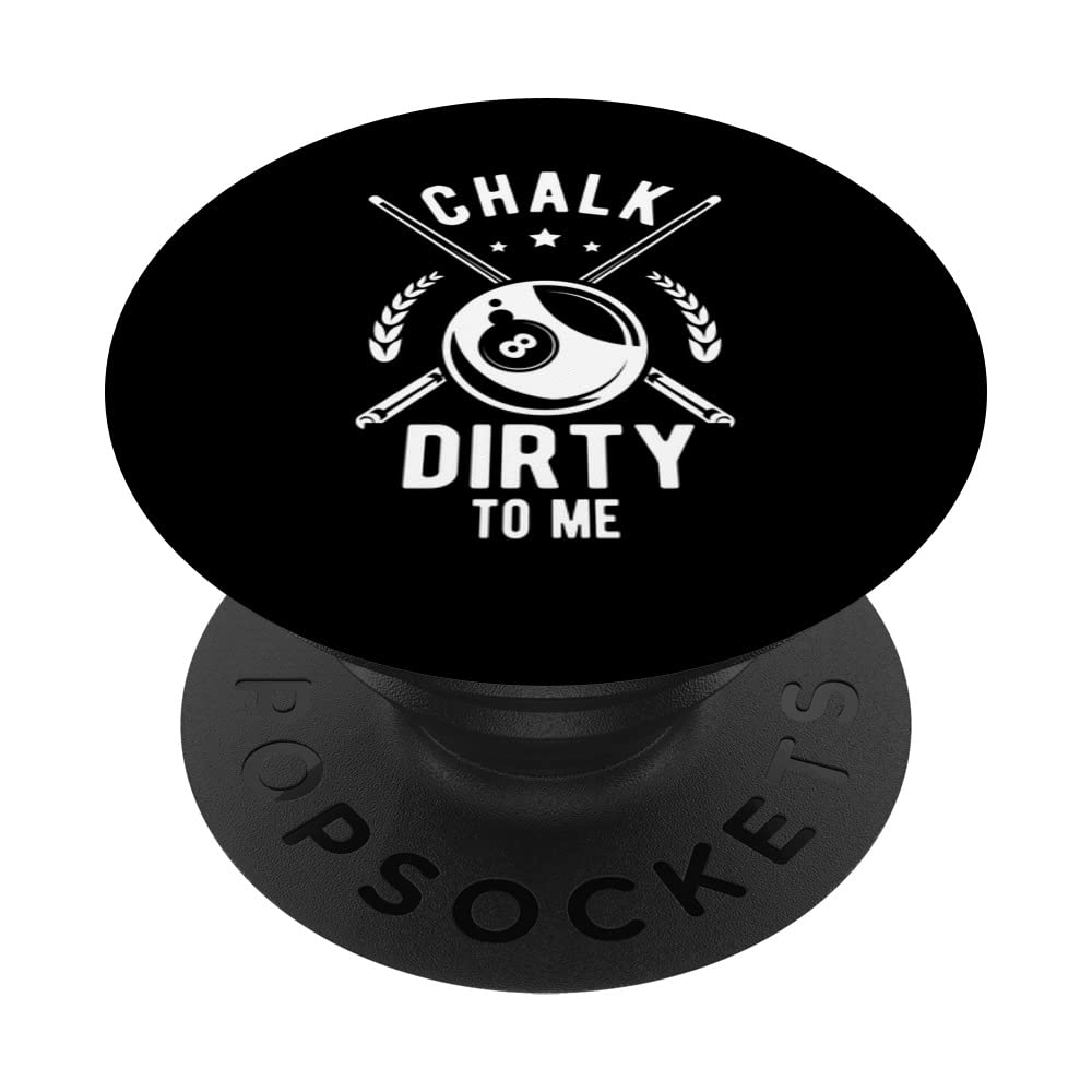 Billiard Cue PopSockets Swappable PopGrip - Custom Pool Stick Design for Phones & Tablets | Perfect for Billiards Fans & Bar Game Nights