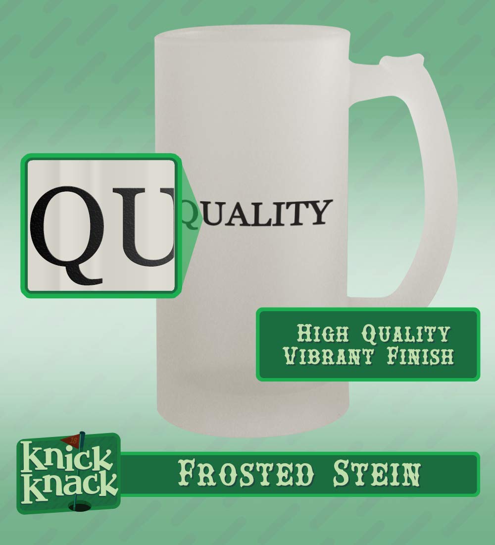 Anime and Chill - 16oz Frosted Glass Beer Stein with Unique Design - Perfect for Anime Lovers, Home Bars, Parties & Gift Giving