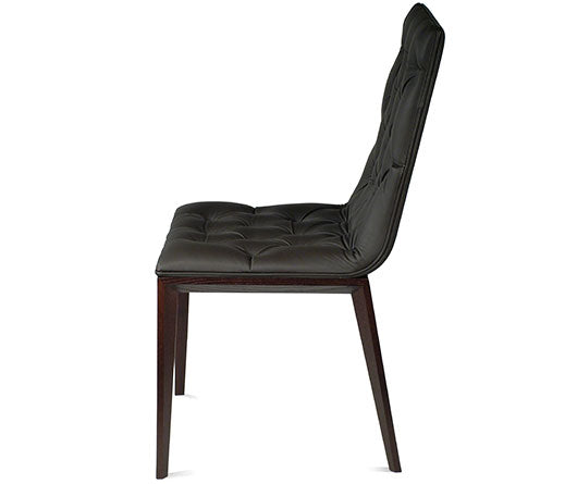BUSETTO S066 Genuine Leather Tufted Seat - Handcrafted in Italy | Premium Sofa & Living Room Furniture for Elegant Home Decor