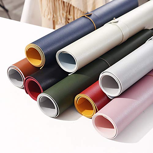 Premium Waterproof PU Leather Mouse Pad - Dual-Sided Non-Slip Desk Mat for Laptop & Computer (47