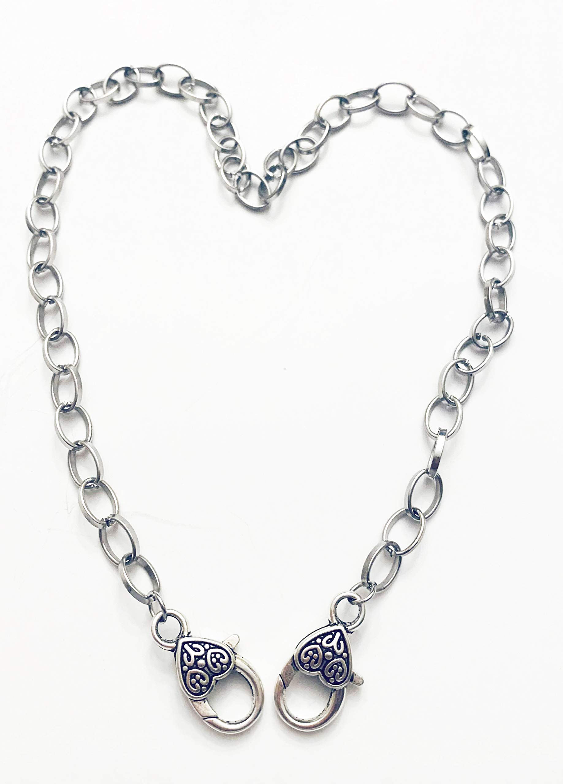 Premium Face Mask Holder Necklace - Adjustable Mask Lanyard Chain for Comfort & Style - Ideal for Work, Travel, Gym & Daily Use