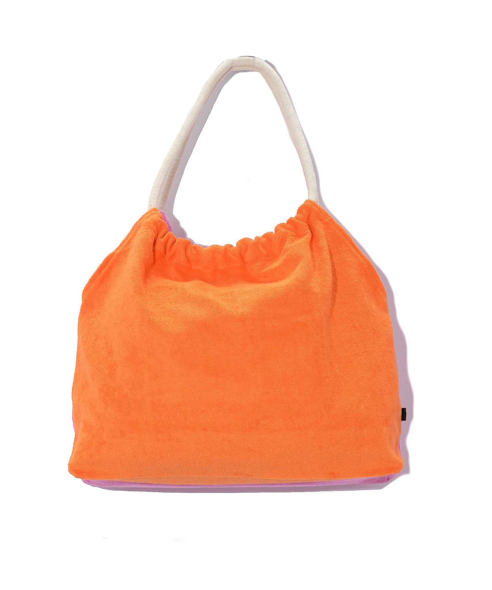 Stylish Terry Two-Tone Tote Bag for Women - Lightweight & Spacious Beach Bag, Gym Tote, or Everyday Carry - Perfect for Travel, Shopping & Work