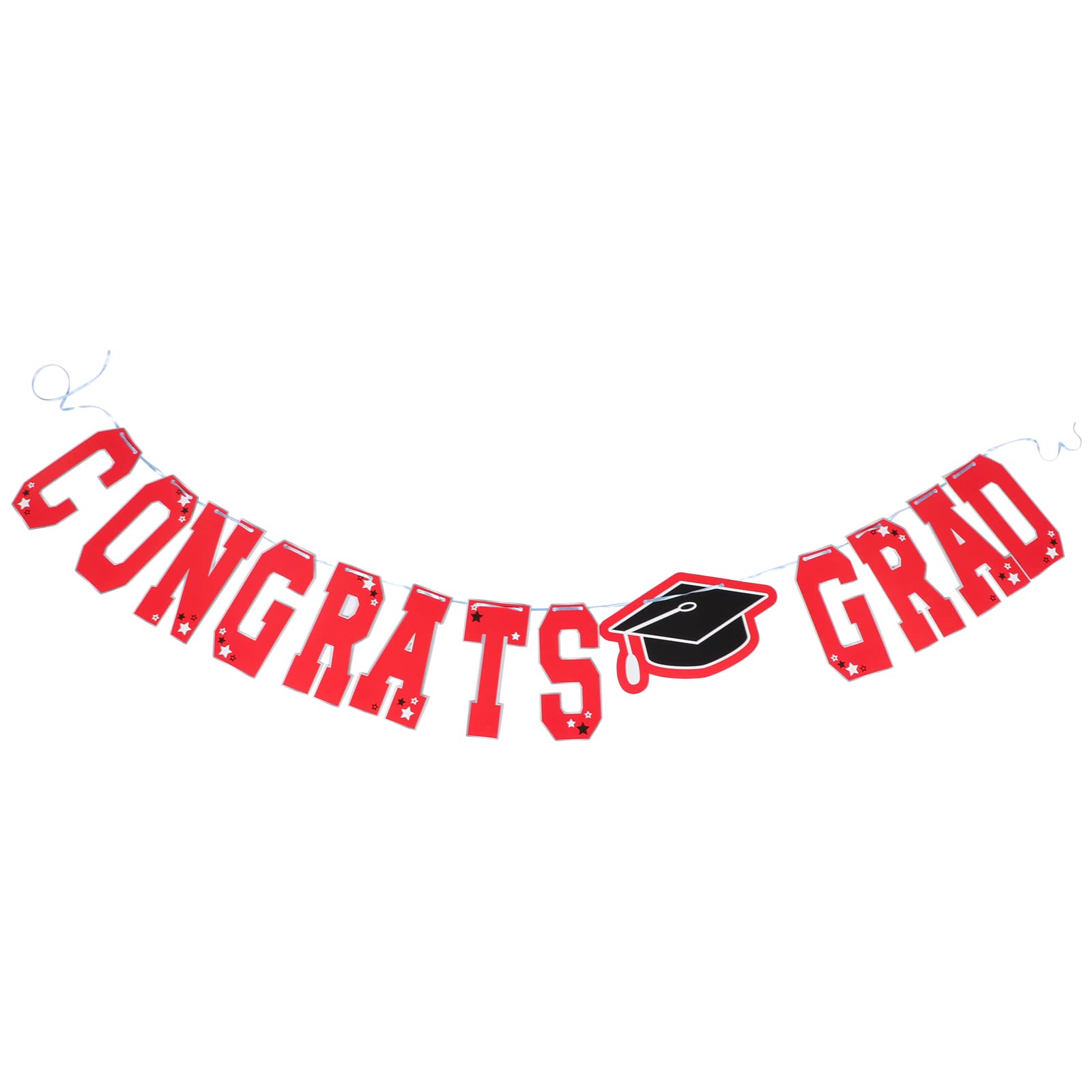 LUOZZY 2022 Graduation Banner - Red Photo Backdrop for Graduation Party Decorations | Perfect for Graduation Ceremony, School Events & Family Celebrations
